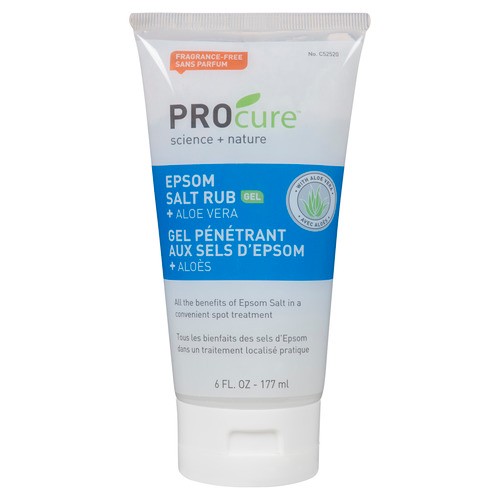 Procure Epson Salt Rub Aloe Vera Gel