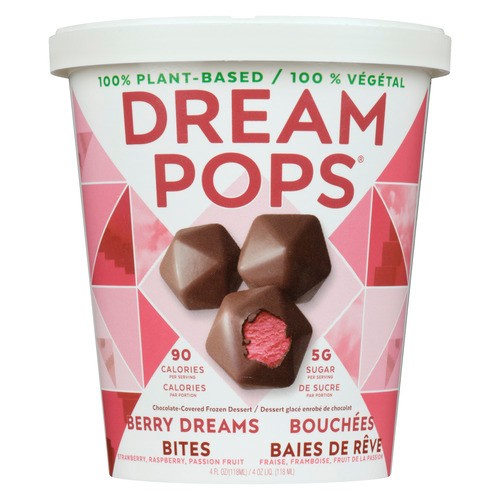 Dream Pops Frozen Desert Berry Dreams Bites 118 ml