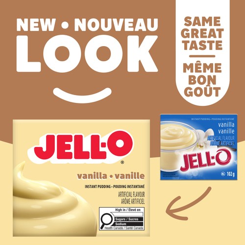 Jell-O Instant Pudding Vanilla 102 g