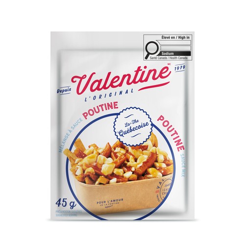 Valentine Gravy Mix For Poutine 45 g