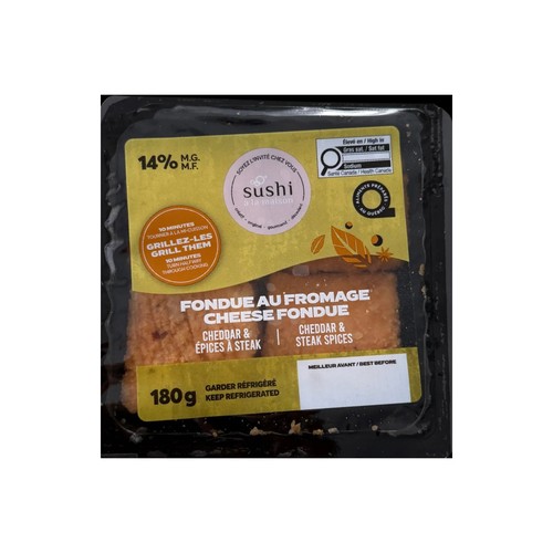 Sushi A La Maison Cheesy Fondue Pieces Steak Spices 180 g