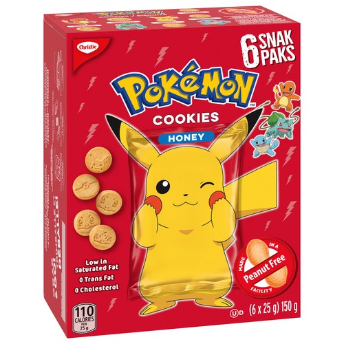 Christie Pokemon Honey Snack Pack 150 g