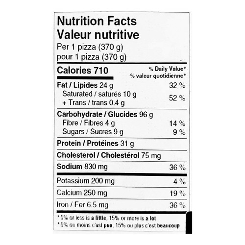Tops Freezer Pizza Pepperoni Mushroom 345 g