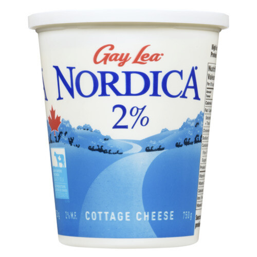 Gay Lea Nordica 2% Cottage Cheese 750 g