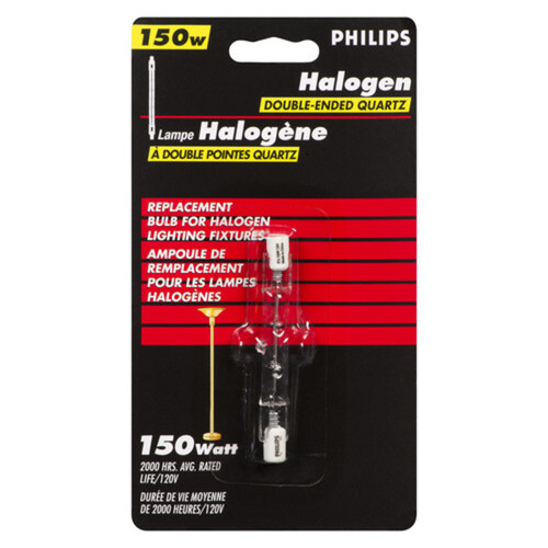 Philips Halogen Quartz Light Bulb 150 W 