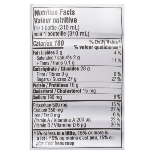 Milk 2 Go 1% Milk Partly Skimmed Limited Edition Birthday Cake 310 ml