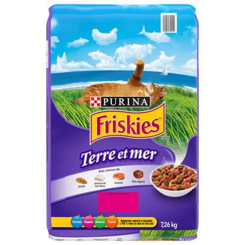 Friskies Dry Cat Food  Surfin' & Turfin' 7.26 kg