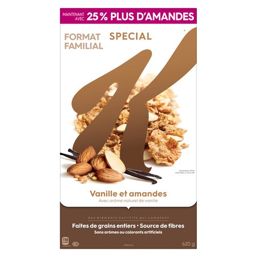 Kellogg Special K Cereal Vanilla Almond 620 g