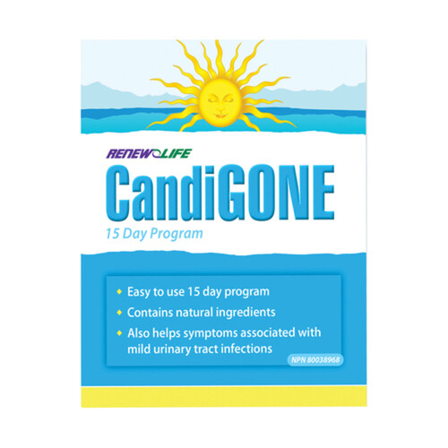 Renew Life CandiGone 15 Day Program