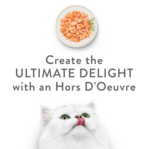 Fancy Feast Hors d'Oeuvre Cat Treats Steamed Wild Alaskan Salmon Appetizer 57 g