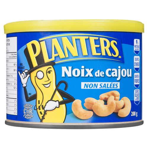 Planters Cashews Roasted Unsalted 200 g