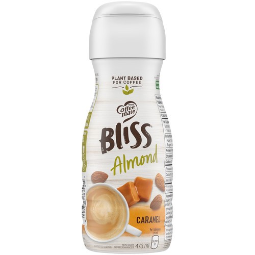 Nestlé Coffee Mate Bliss Plant-Based Coffee Enhancer Almond Caramel 473 ml