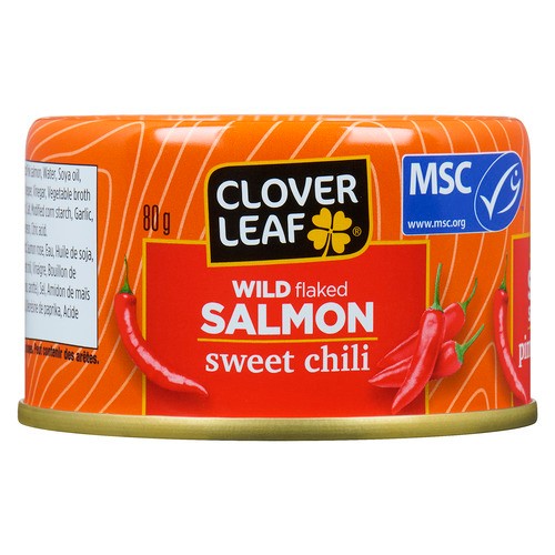 Clover Leaf Wild Flaked Salmon Sweet Chili 80 g