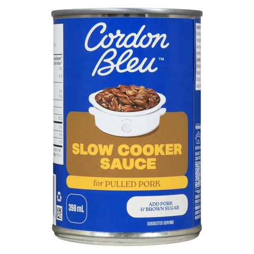 Cordon Bleu Slow Cooking Sauce Pulled Pork 398 ml