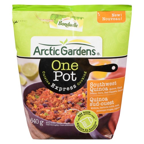 Arctic Gardens One Pot Southwest Quinoa Frozen Entree 640 g
