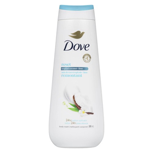 Dove Body Wash Reset Tropical Coconut & Lime 591 ml