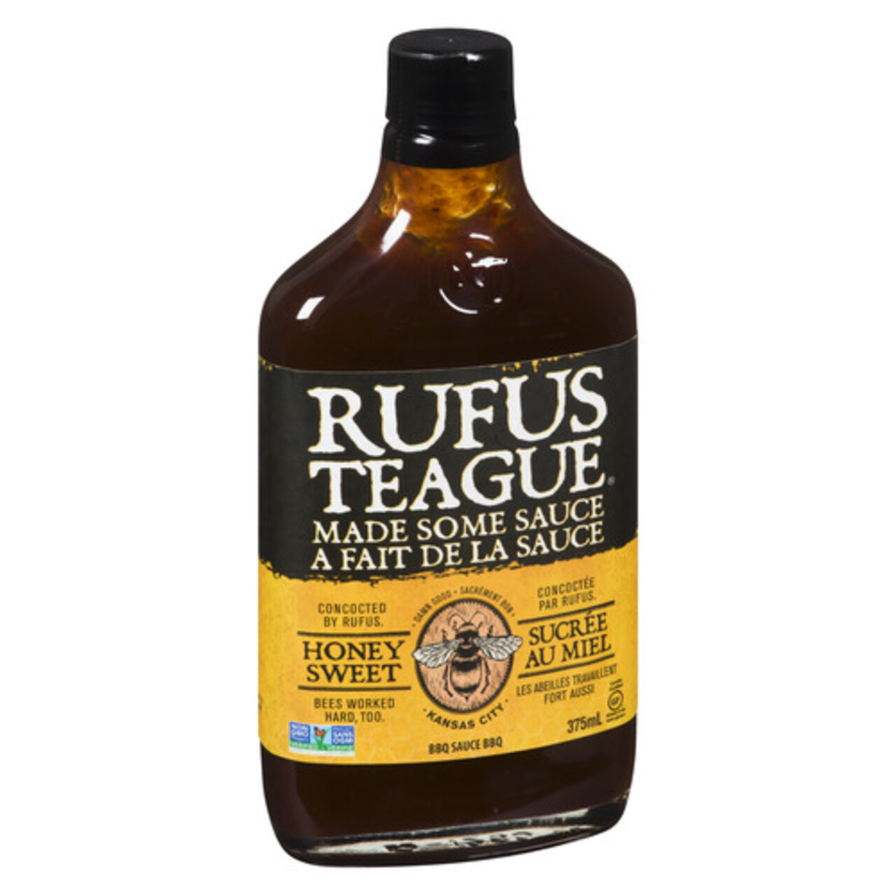 Rufus Teague Barbecue Sauce Honey Sweet 375 ml Voilà Online Groceries