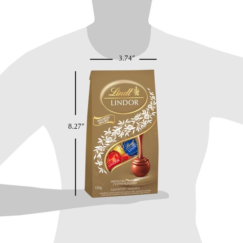 Lindt Lindor Chocolate Truffles Assorted Bag 150 g 