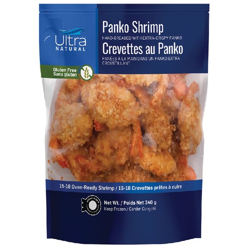 Ultra Gluten-Free Frozen Panko Shrimp 340 g