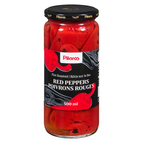 Pilaros Red Peppers Roasted 500 ml