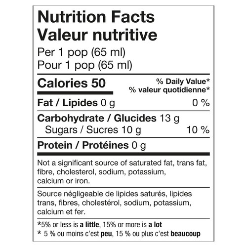 Life Savers Frozen Ice Pops Sweet Meets Sour 10 x 65 ml