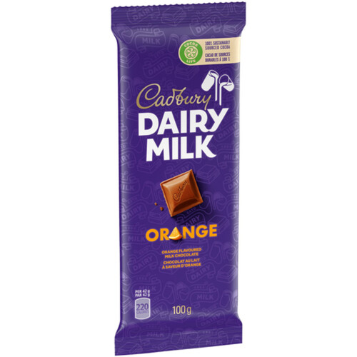 Cadbury Dairy Milk Orange 100 g
