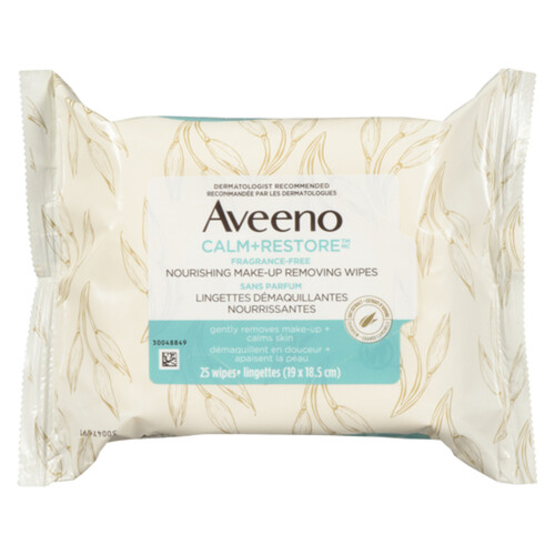 Aveeno Face Nourishing Make-Up Removing Wipes