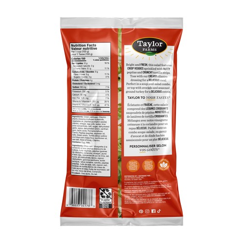 Taylor Farms Chopped Salad Kit Southwest 357 g