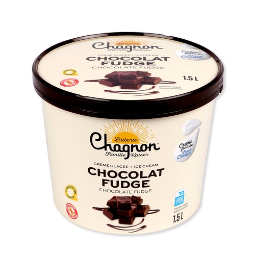 La Chagnon Ice Cream Chocolate Fudge 1.5 L