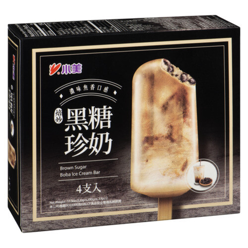 Shao Mei Frozen Dessert Bar Brown Sugar Tapioca Pearl 280 ml