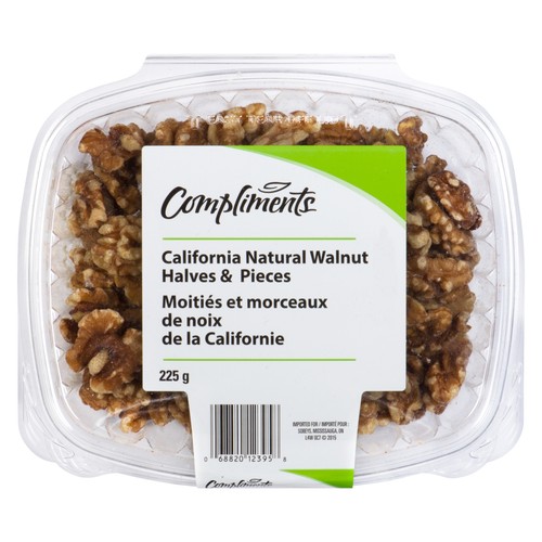 Compliments Walnut Halves & Pieces 225 g