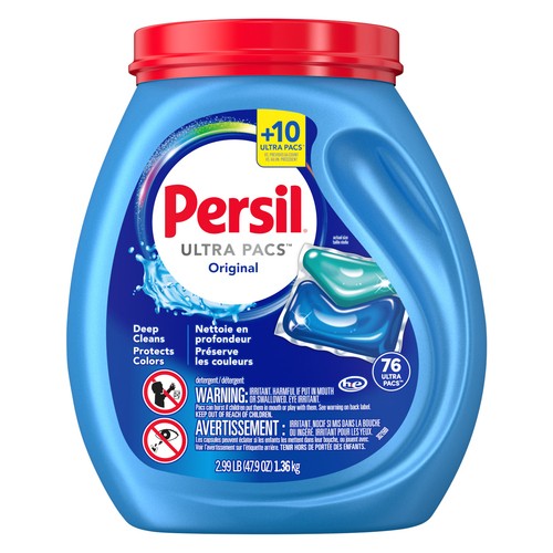Persil Laundry Detergent Ultra Pacs Original 76 Count