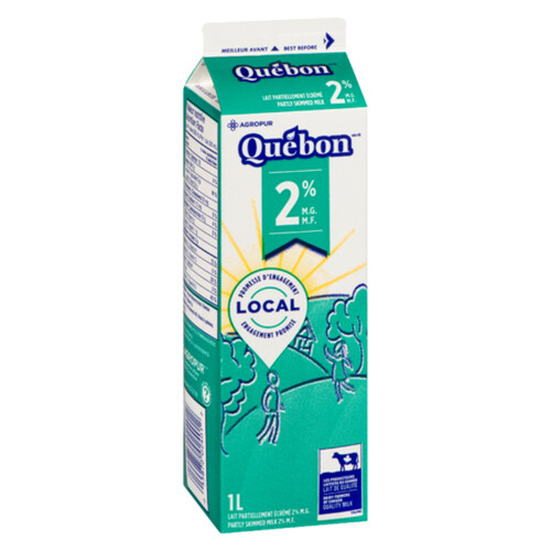 Québon 2% Milk 1 L