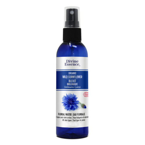 Divine Essence Organic Floral Water  Wild Cornflower 100 ml