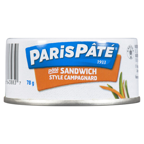 Paris Pâté Sandwich Spread Country Style 78 g