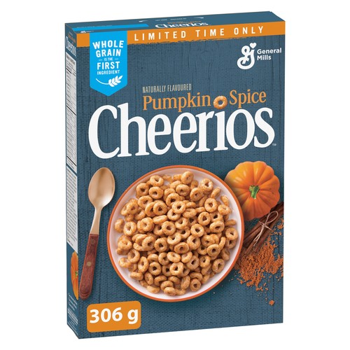 Cheerios Cereal Naturally Flavoured Pumpkin Spice 306 g
