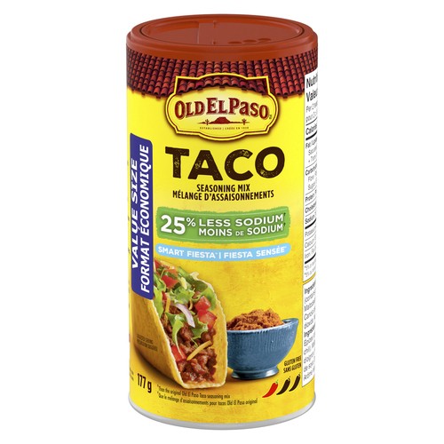 Old El Paso Taco Seasoning Mix Smart Fiesta 177 g