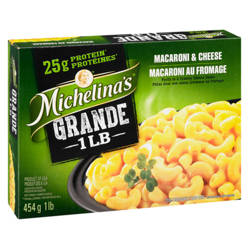 Michelina's Frozen Macaroni & Cheese Classics Grande 454 g