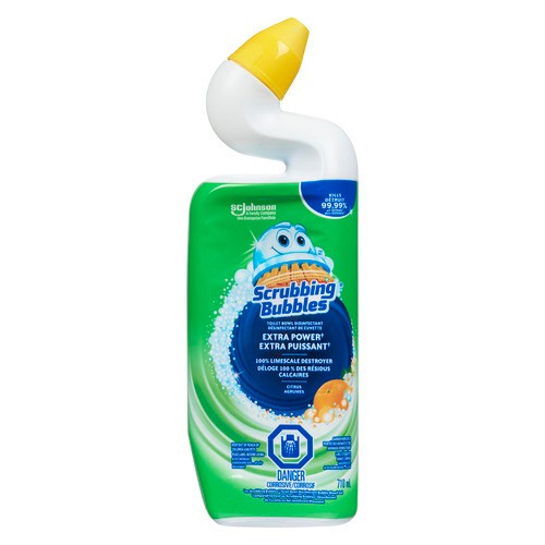Scrubbing Bubbles Extra Power Citrus Toilet Bowl Cleaner 710 ml