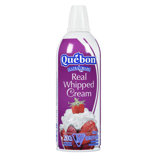 Québon 20% Aerosol Whipped Cream 225 g