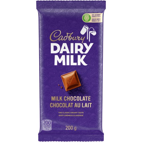 Cadbury Dairy Milk Chocolate Bar 200 g