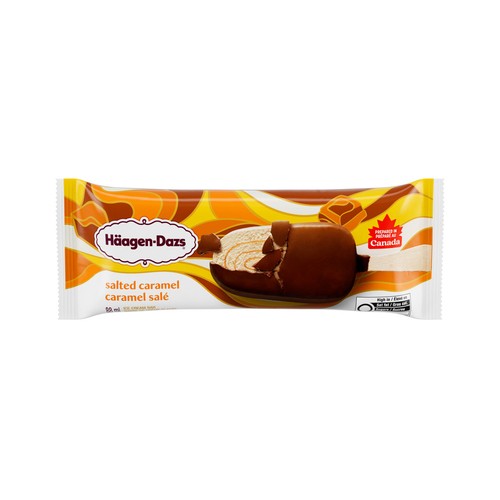 Haagen-Dazs Ice Cream Bars Salted Caramel 3 x 88 ml