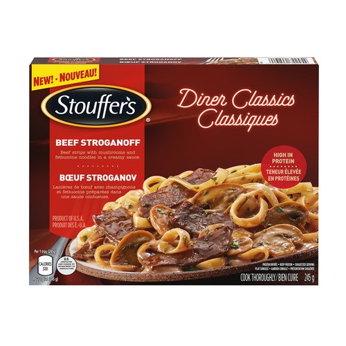 Stouffer's Frozen Diner Classics Beef Stroganoff 245 g