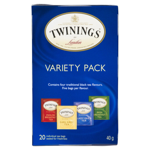 Twinings Of London Blenders Variety Pack 20 Tea Bags 