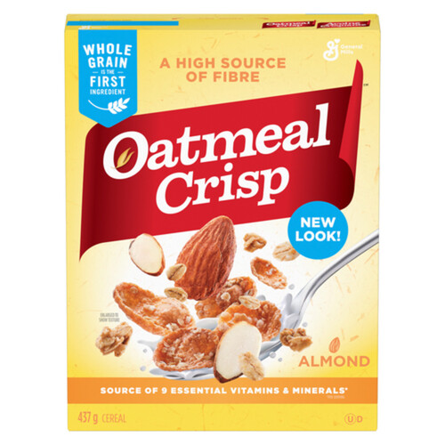 Oatmeal Crisp Cereal Almond 437 g