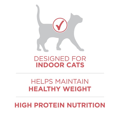 Purina One Indoor Advantage Dry Cat Food Salmon 1.8 kg