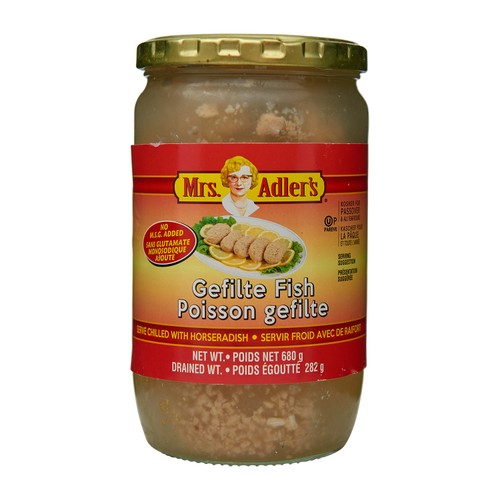 Mrs. Adler's Gefilte Fish Regular 680 g