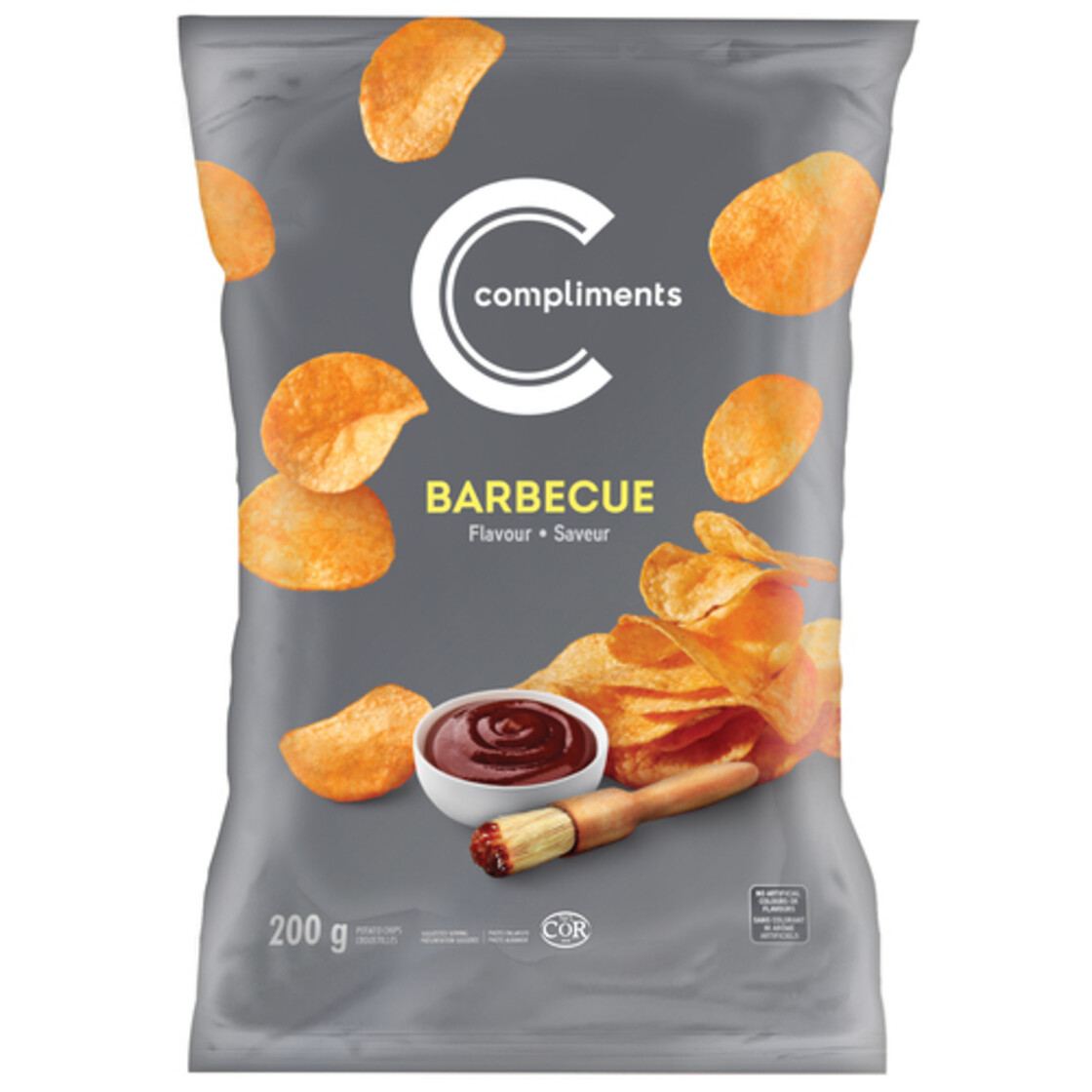 Compliments Potato Chips Barbecue 200 g Voilà Online Groceries & Offers