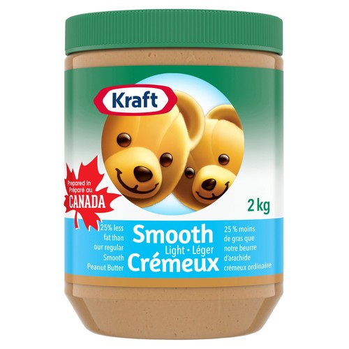 Kraft Peanut Butter Smooth Light 2 kg