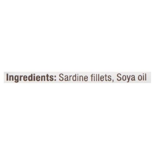 Brunswick Sardine Fillets In Soya Oil 100 g